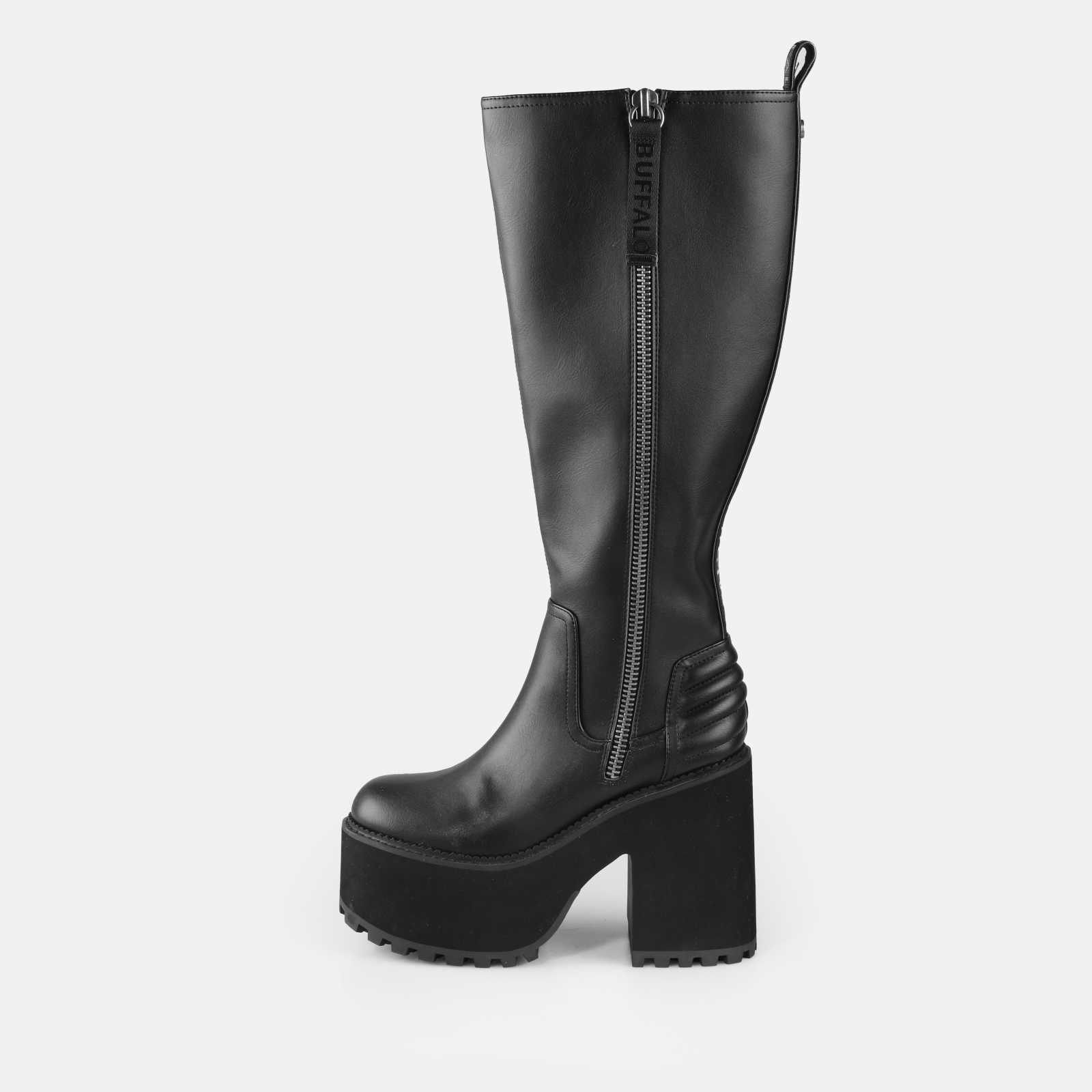 Buffalo Damen Schwarz Killah Hi Zip
