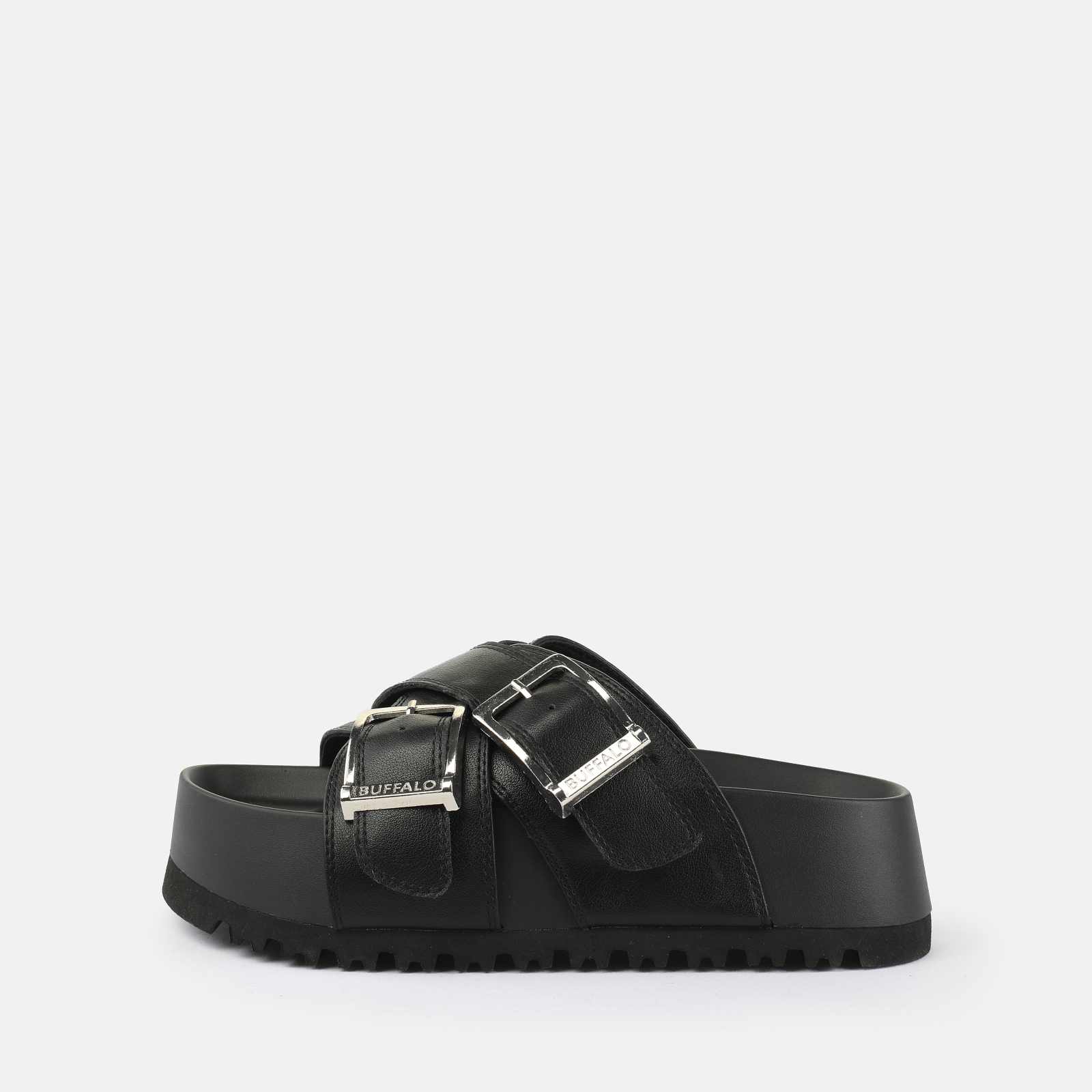 Buffalo Damen Schwarz Jane Cross