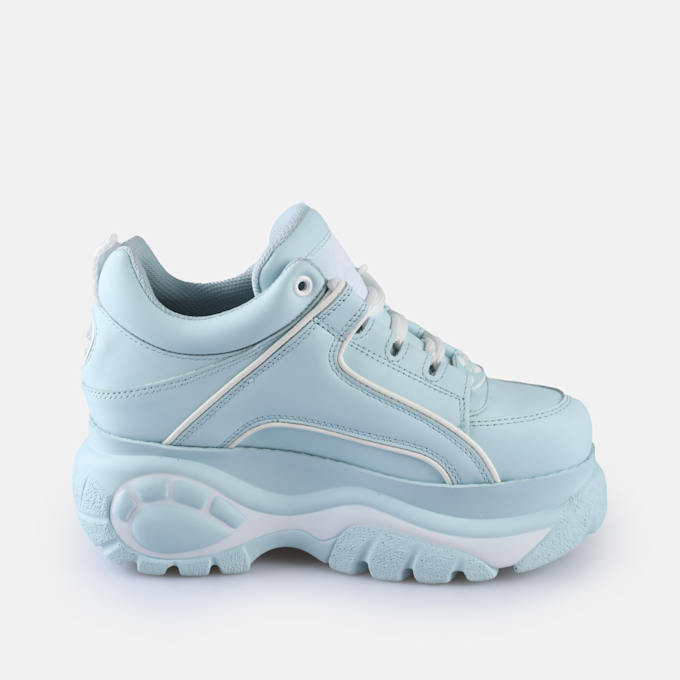 Buffalo Classic Low leather baby blue 61558 5