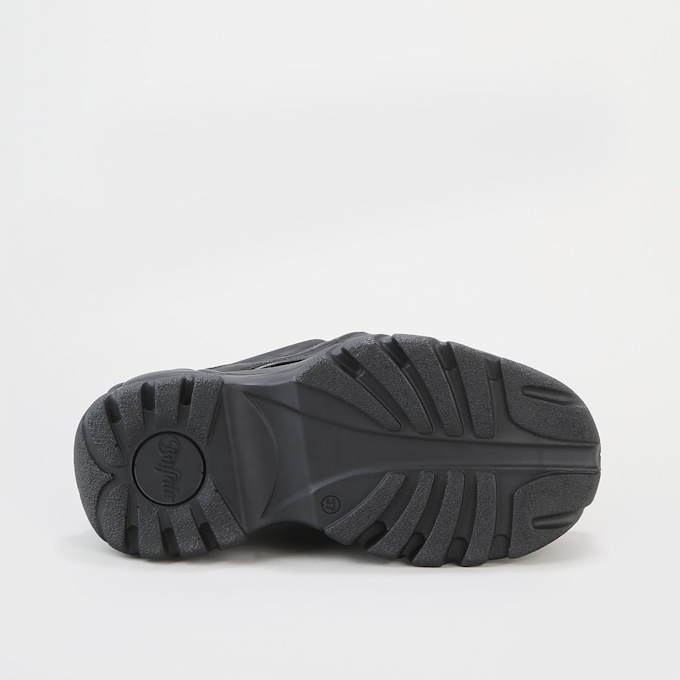 Buffalo Classic Low Leather negro 62396 7