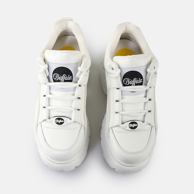 Buffalo Classic Low Leather weiß 62397 3