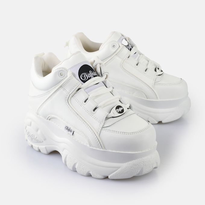 Buffalo Classic Low Leather weiß 62397 4