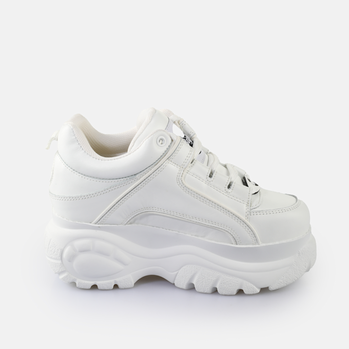 Buffalo Classic Low Leather weiß 62397 5