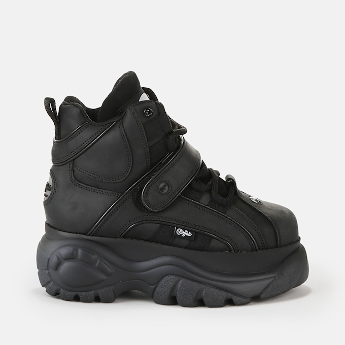 Buffalo Classic High BS Leather nero 62404 1