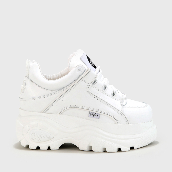 Buffalo Classic Low BS Leather bianco 62405 1