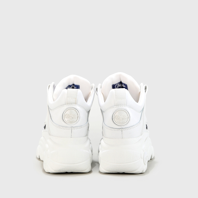 Buffalo Classic Low BS Leather white 62405 4