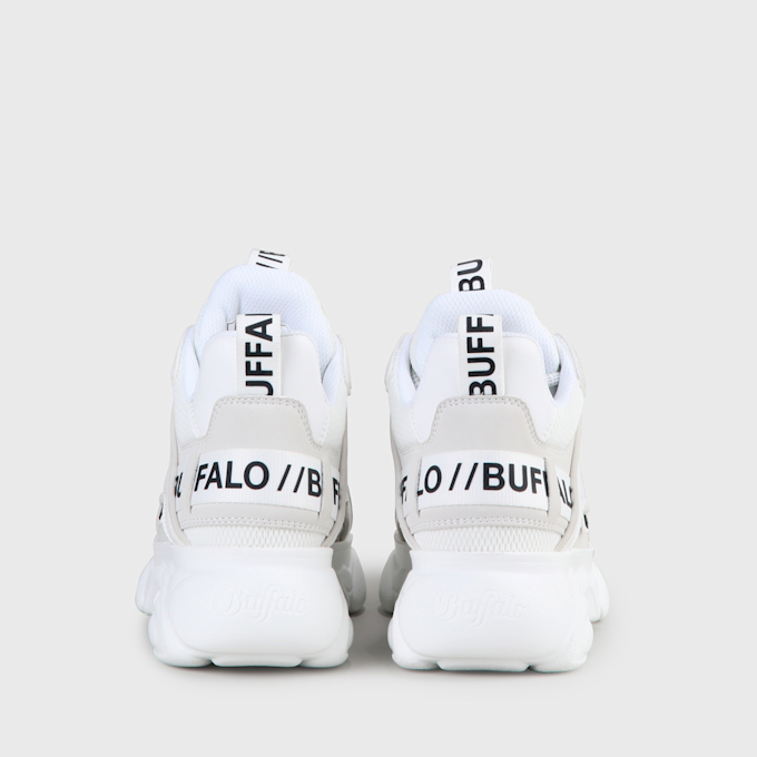 Buffalo CLD CHAI  - VEGAN NUBUCK/NAPPA - KHAKI/BLACK white 62421 4