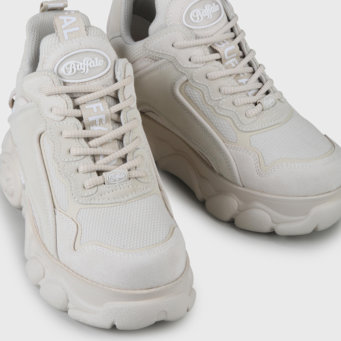 Buffalo CLD CHAI  - VEGAN NUBUCK/NAPPA - KHAKI/BLACK beige 62425 3