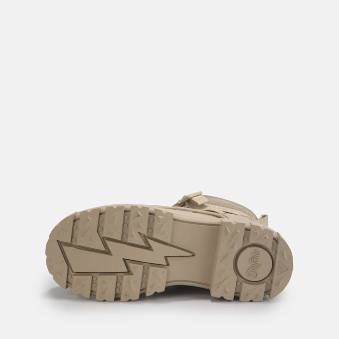 Buffalo Aspha Com1 Laceup Mid beige 62880 7