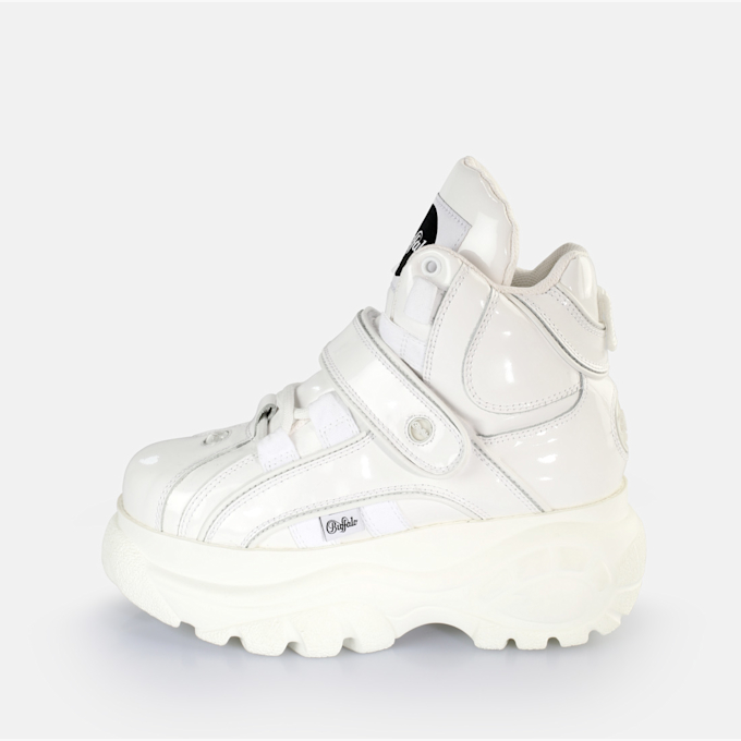 Buffalo Classic High Leather blanco 63166 1