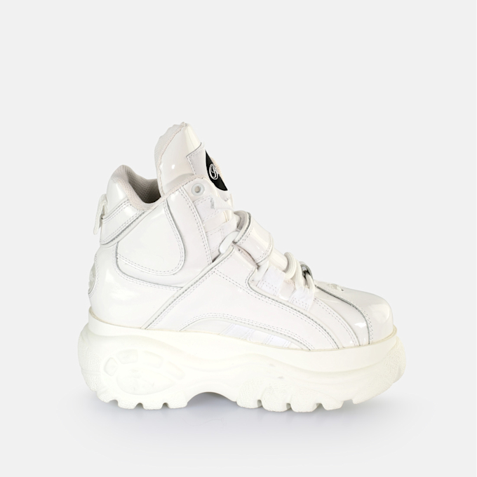 Buffalo Classic High Leather blanco 63166 5