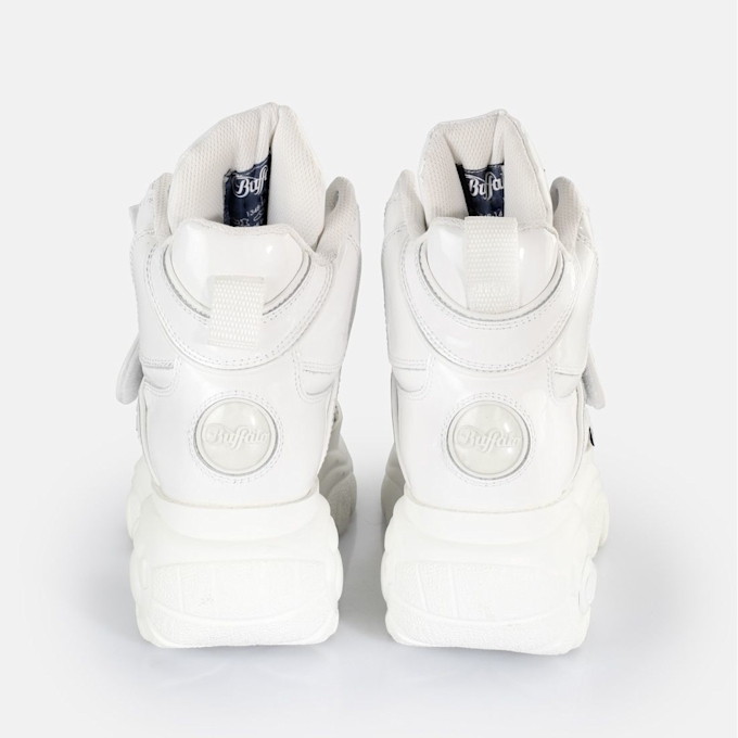 Buffalo Classic High Leather blanco 63166 6