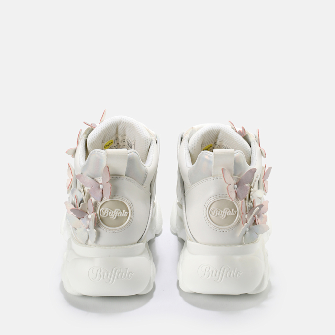 Buffalo Cld Butterfly Sneaker vegana, blanc blanco 63240 6