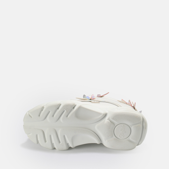 Buffalo Cld Butterfly Sneaker vegana, blanc blanco 63240 7