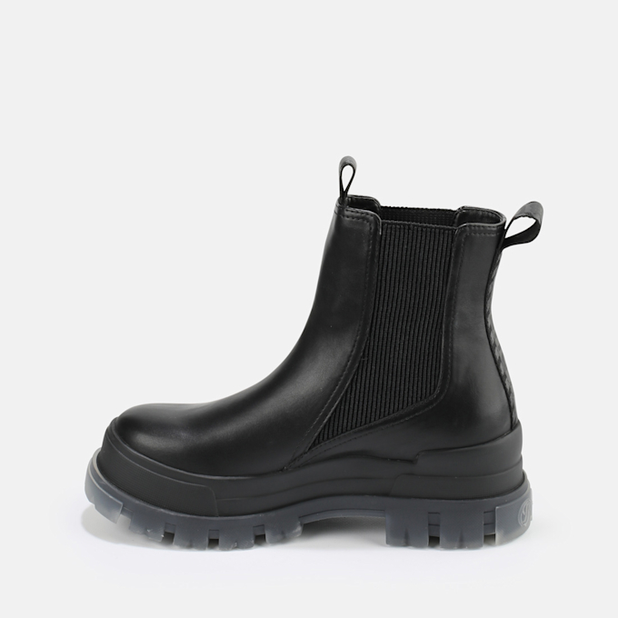 Buffalo Aspha Chelsea MID schwarz 63381 3