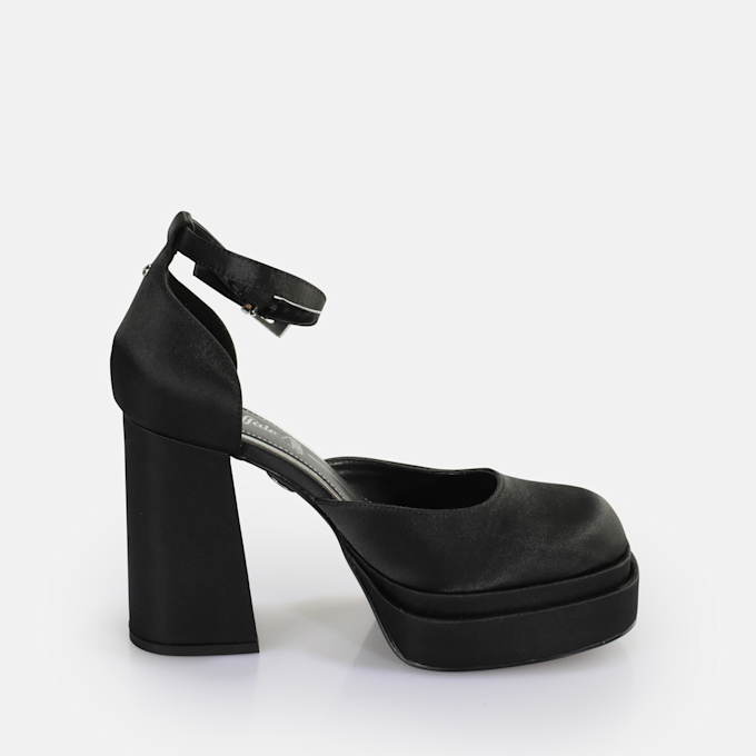 Buffalo MAY DORSAY - VEGAN SUEDE - BLACK/BROWN LEO black 63763 5