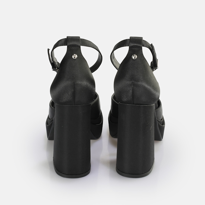 Buffalo MAY DORSAY - VEGAN SUEDE - BLACK/BROWN LEO black 63763 6