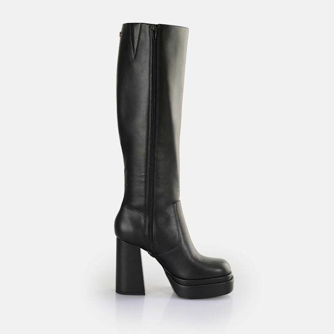Buffalo Stivali May Boot HI vegan, nero nero 63782 5