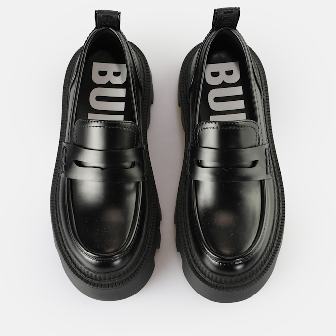 Buffalo Flora Loafer schwarz 64184 3