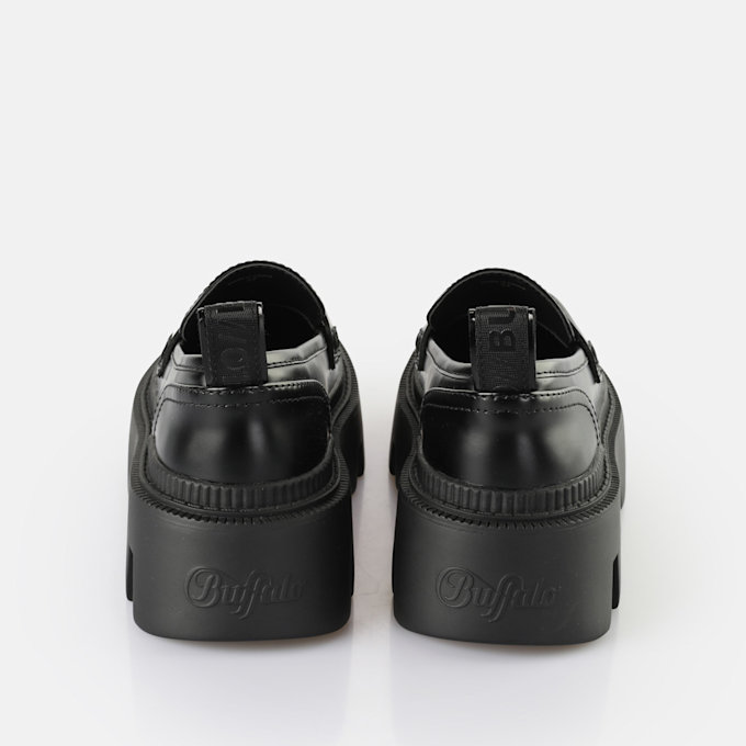 Buffalo Flora Loafer schwarz 64184 6