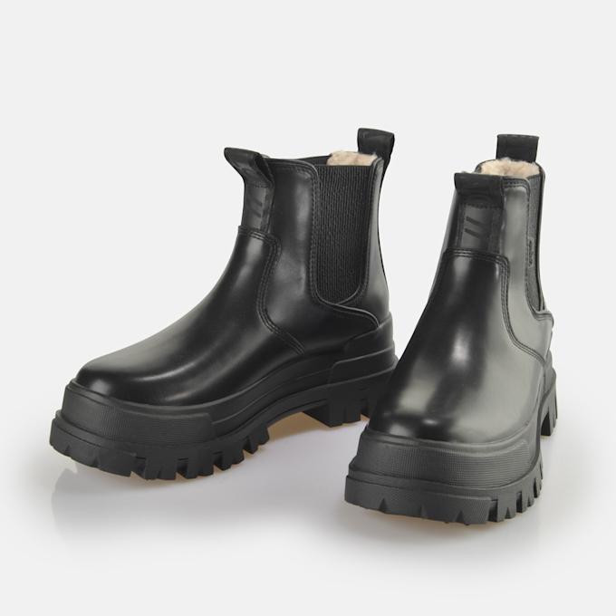 Buffalo Aspha Chelsea Warm schwarz 64260 4