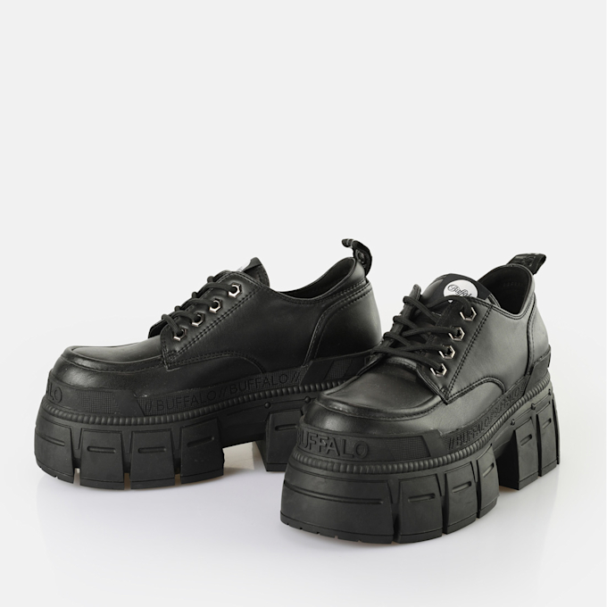 Buffalo Gospher Lace Up CS schwarz 64316 4