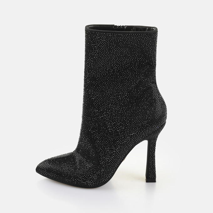 Buffalo Linda Ankle Shine noir 64360 1