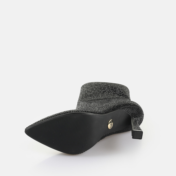 Buffalo Linda Ankle Shine black 64360 6