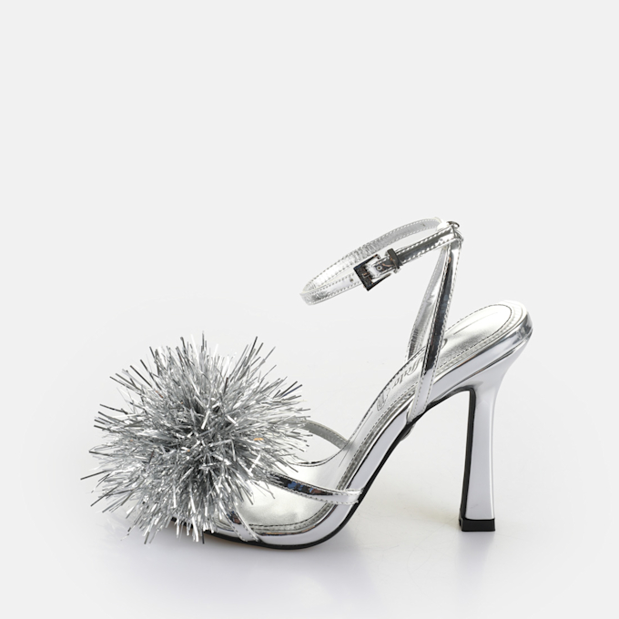 Buffalo FAIRY FLUFF - VEGAN PATENT - SILVER silver 64409 1