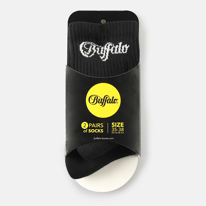 Buffalo Logo Quarter (2 Pack) black 64428 2
