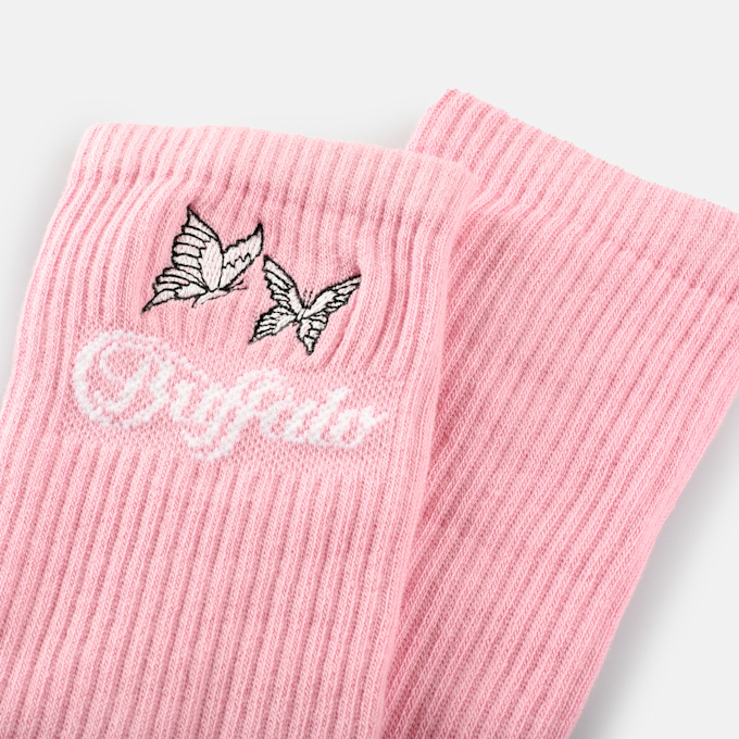 Buffalo Butterfly Embroidery light pink 64432 3