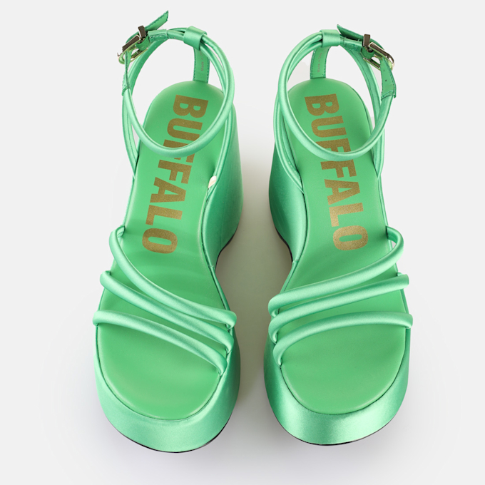 Buffalo Joy Mss Sandal green 64562 3