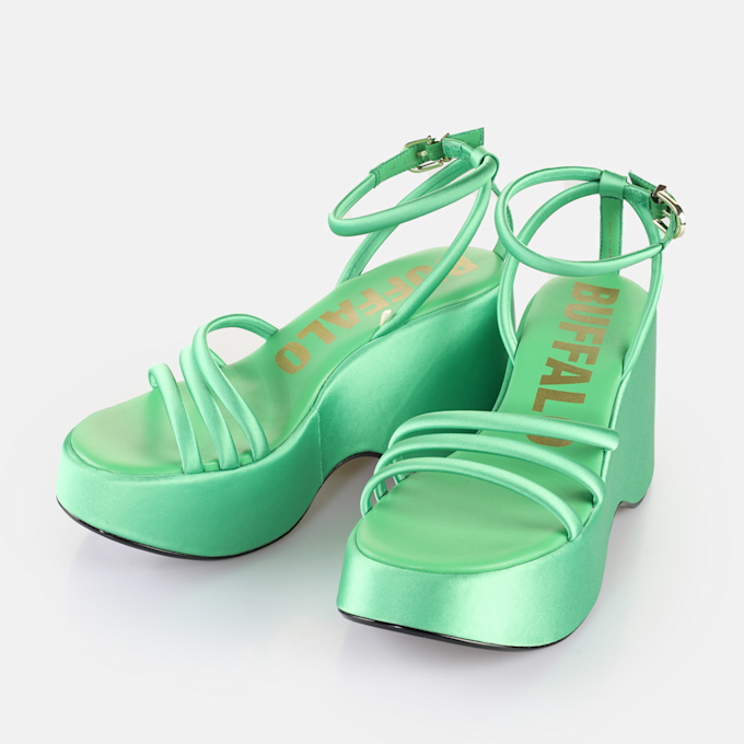 Buffalo Joy Mss Sandal green 64562 4