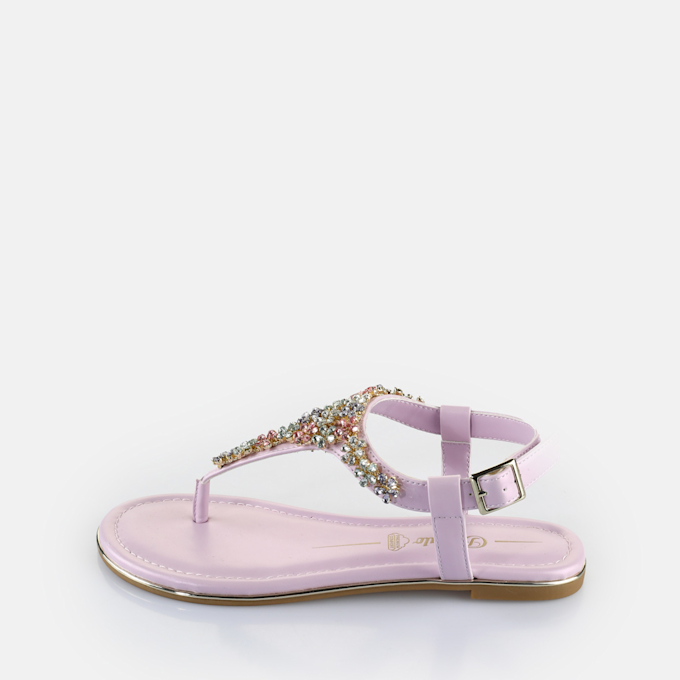 Buffalo Capri Flower purple 64638 1