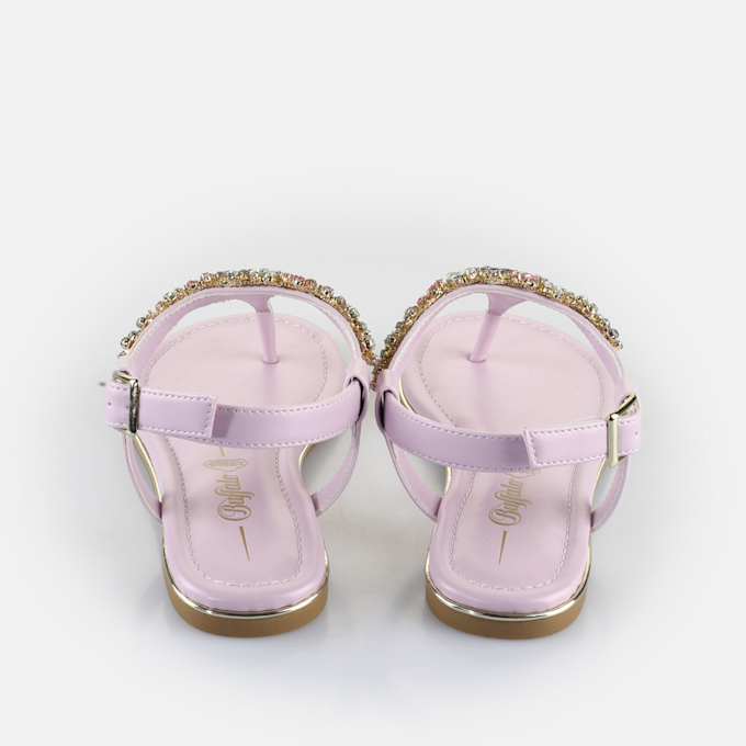 Buffalo Capri Flower purple 64638 5