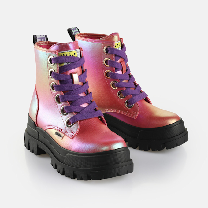 Buffalo Aspha Laceup HI multicolor 64758 3