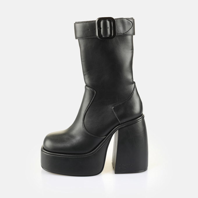 Buffalo Heart Bootie Buckle black 64837 1