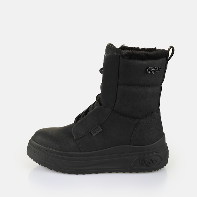 Buffalo Vectra Lace Up HI Warm black 64861 1