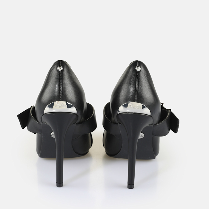 Buffalo Juliet Pump Buckle black 64872 5