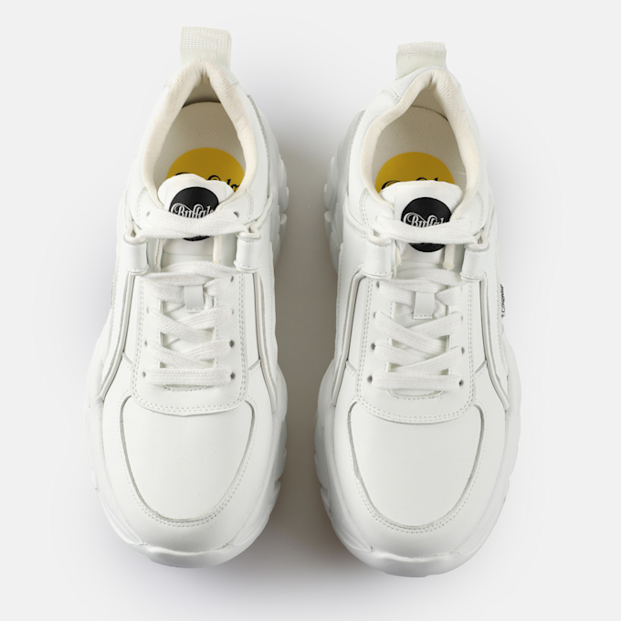 Buffalo GALACTICA - VEGAN NUBUCK - CREAM white 64898 2