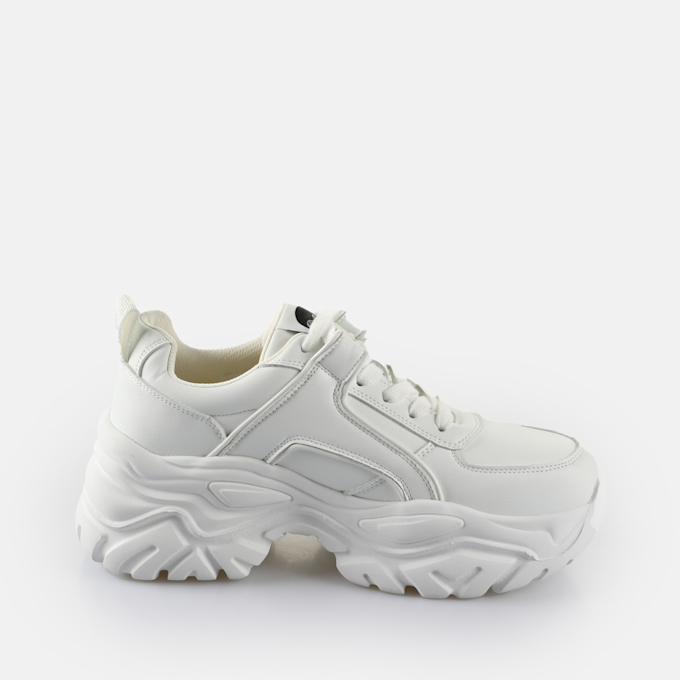 Buffalo GALACTICA - VEGAN NUBUCK - CREAM white 64898 4