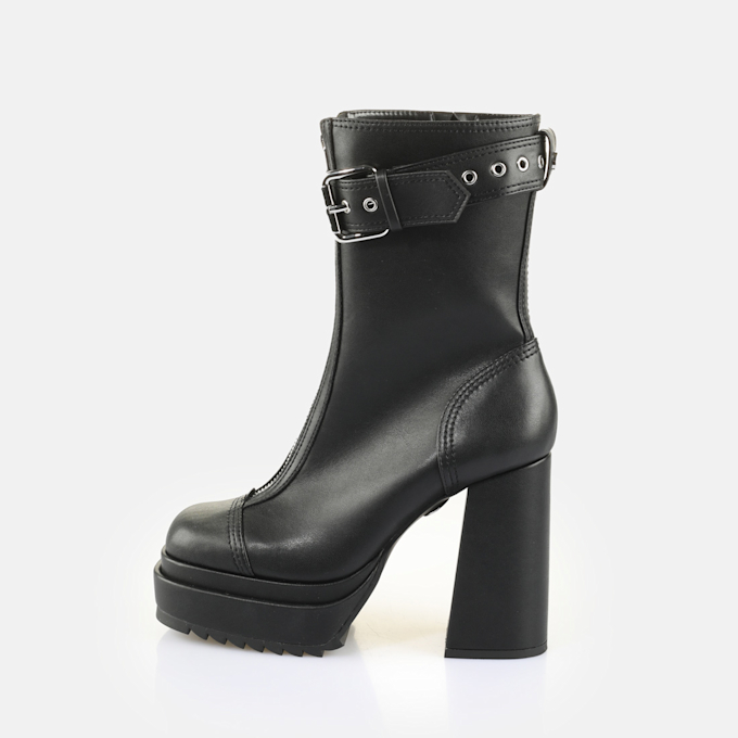 Buffalo May W Zip Boot schwarz 64902 1