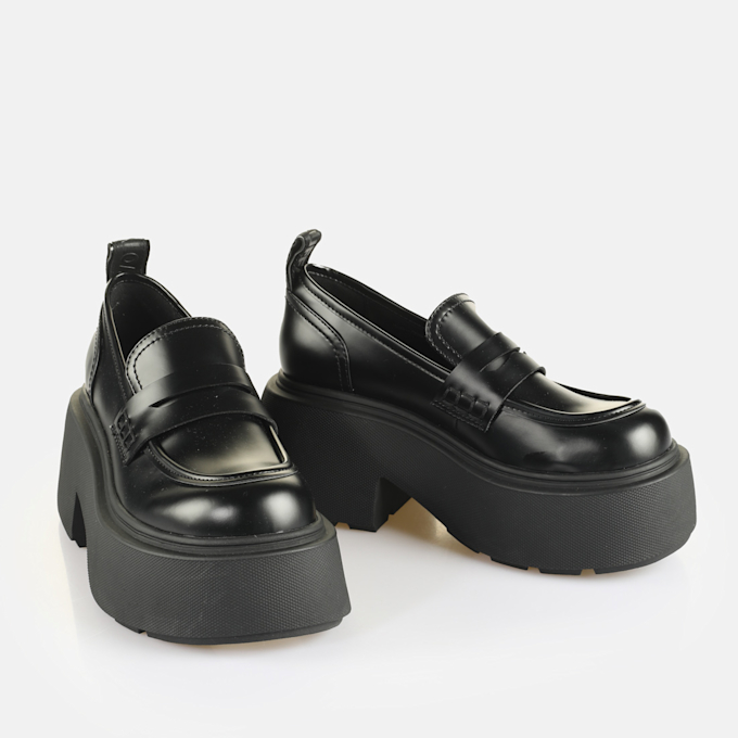 Buffalo Vicious Loafer nero 64909 3
