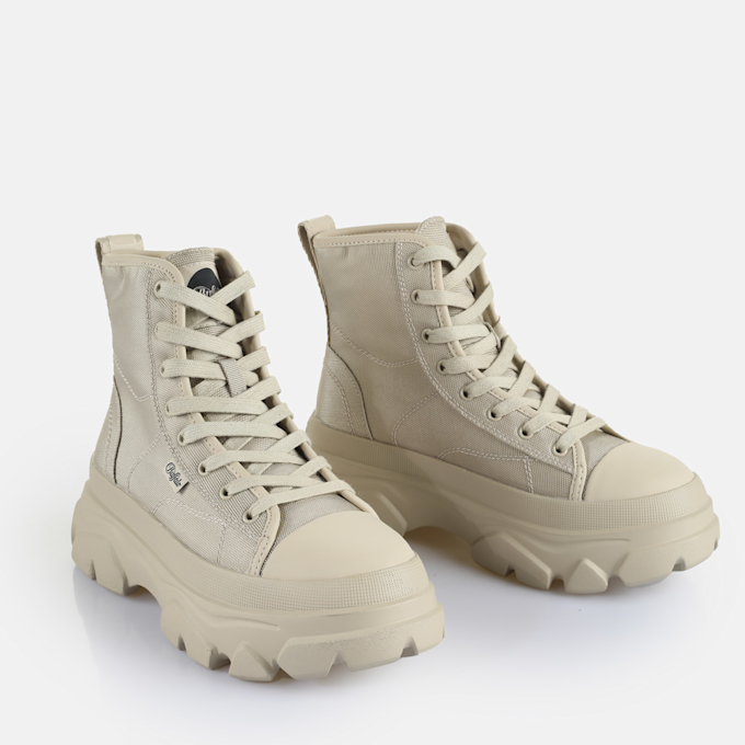 Buffalo Cade Lace Up Hi beige 64962 3