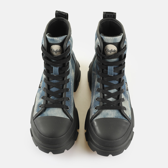 Buffalo Cade Lace Up Hi blue 64967 2