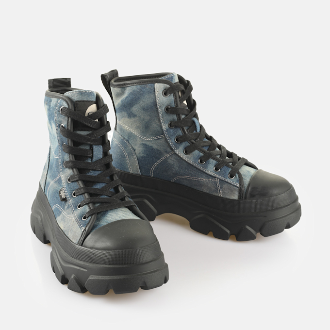 Buffalo Cade Lace Up Hi blue 64967 3