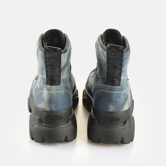 Buffalo Cade Lace Up Hi blue 64967 5