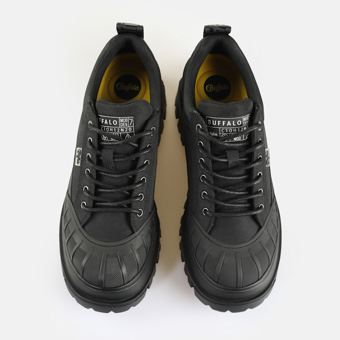 Buffalo Aspha Fox Lace Lo BS black 64987 2