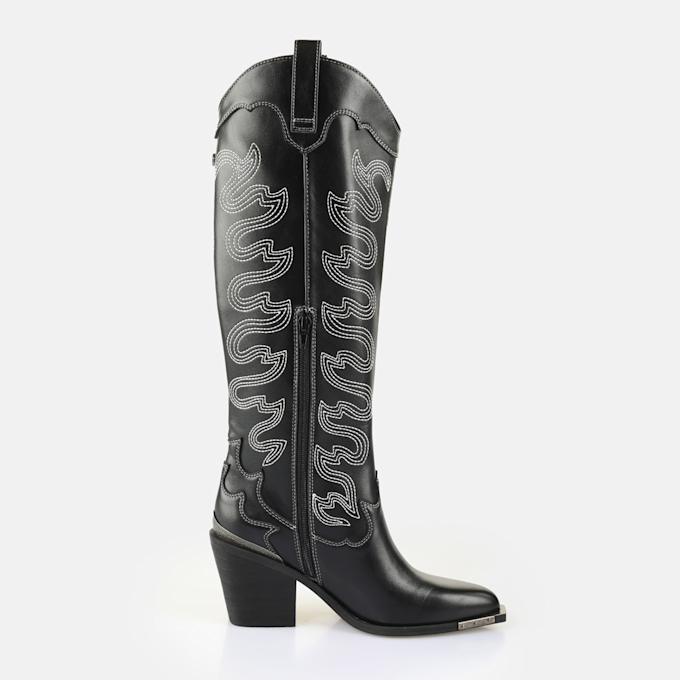 Buffalo West Boot HI black 65002 1