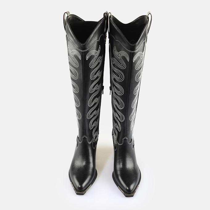 Buffalo West Boot HI black 65002 2